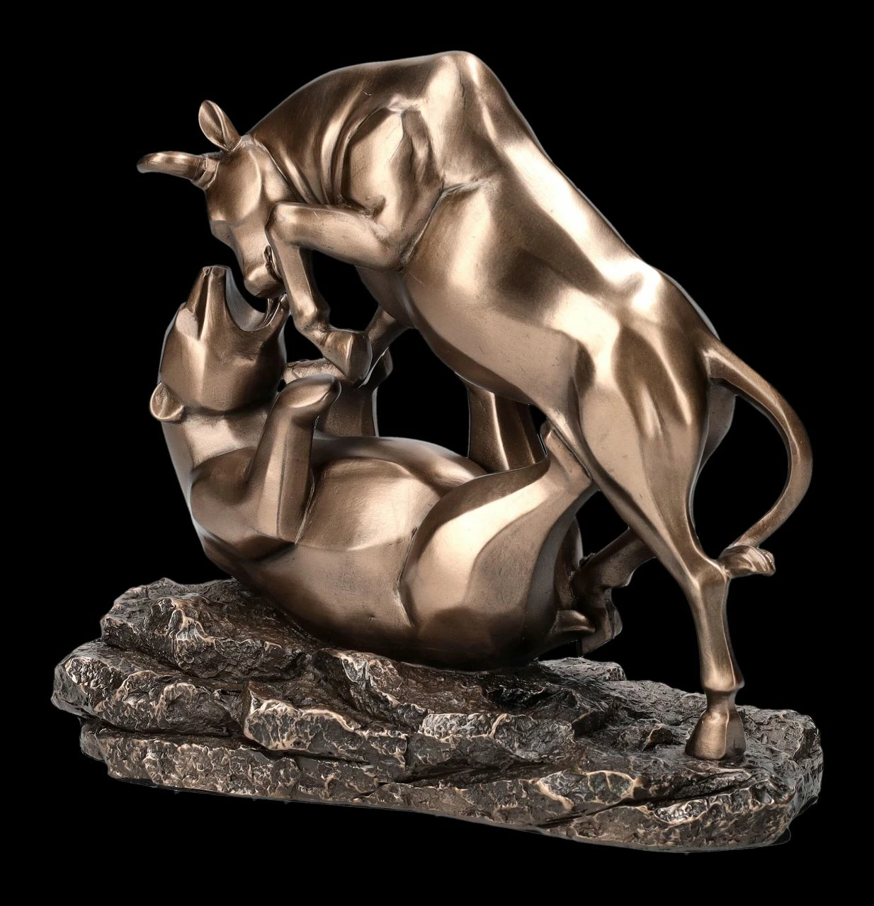 Dekofigur Börsenkrieg - Bulle Gegen Bär 8 Dekofigur Börsenkrieg - Bulle Gegen Bär – Bild 6