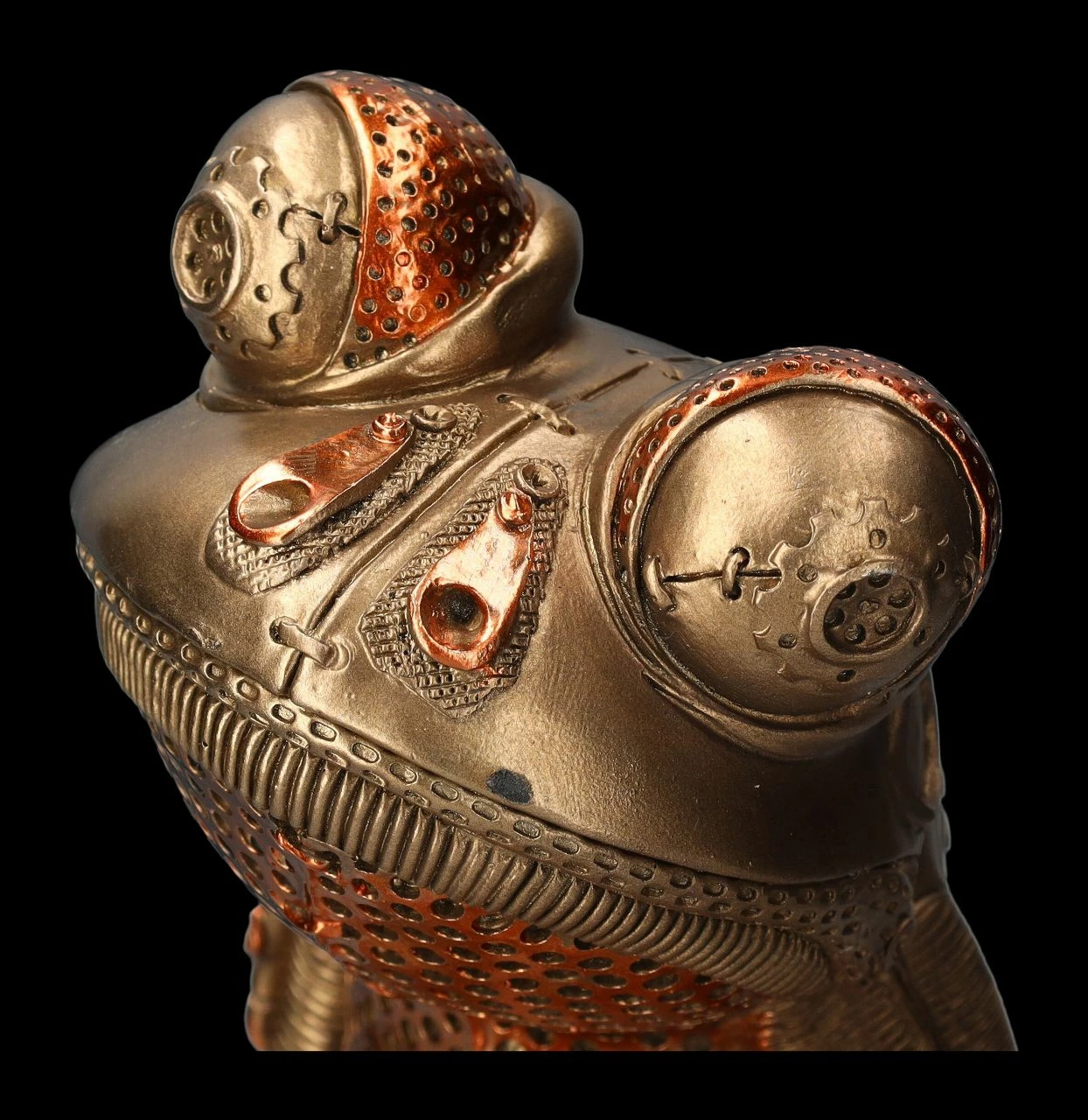 Steampunk Frosch Kantenhocker - Alpha Anura 9 Steampunk Frosch Kantenhocker - Alpha Anura – Bild 7