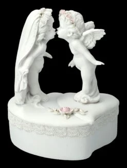 Schatulle Engel - Putten Küssen Sich