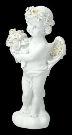 Engel Figur - Putte Mit Rosenstrauß 14 Engel Figur - Putte Mit Rosenstrauß -FIGUREN Verkäufe 2D FS23691 Engel Figur Putte mit Blumenstrauss 11 1280x1280