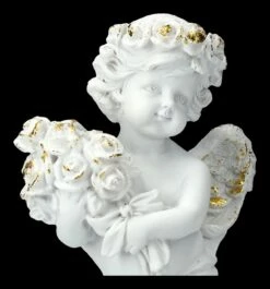 Engel Figur - Putte Mit Rosenstrauß 15 Engel Figur - Putte Mit Rosenstrauß -FIGUREN Verkäufe 2D FS23691 Engel Figur Putte mit Blumenstrauss 12 1280x1280