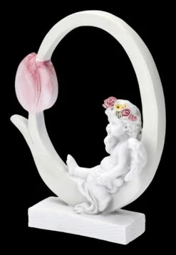 Engel Figur - Putte Mit Tulpe -FIGUREN Verkäufe 2D FS23699 Engel Figur Putte mit Tulpe 8 1280x1280