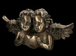 Wanddeko - Putten Mit Herz Bronziert -FIGUREN Verkäufe 2D FS23706 WAnddeko Putten mit Herz bronziert 7 1280x1280