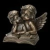 Engel Figur - Putten Auf Buch Bronziert 2 Engel Figur - Putten Auf Buch Bronziert -FIGUREN Verkäufe 2D FS23708 Engel Figur Putten auf Buch bronziert 6 1280x1280