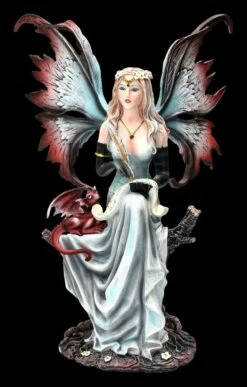 Elfen Figur - Prinzessin Gaia Lila Klein