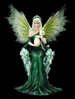 Elfen Figur Mit Drachenei - Mutter Der Drachen