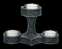 Teelichthalter - Thor's Hammer