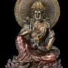 Buddha Figur - Guanyin Auf Lotus -FIGUREN Verkäufe 2D FS23929 Buddha Figur Kuan Yin auf Lotus 3 1280x1280