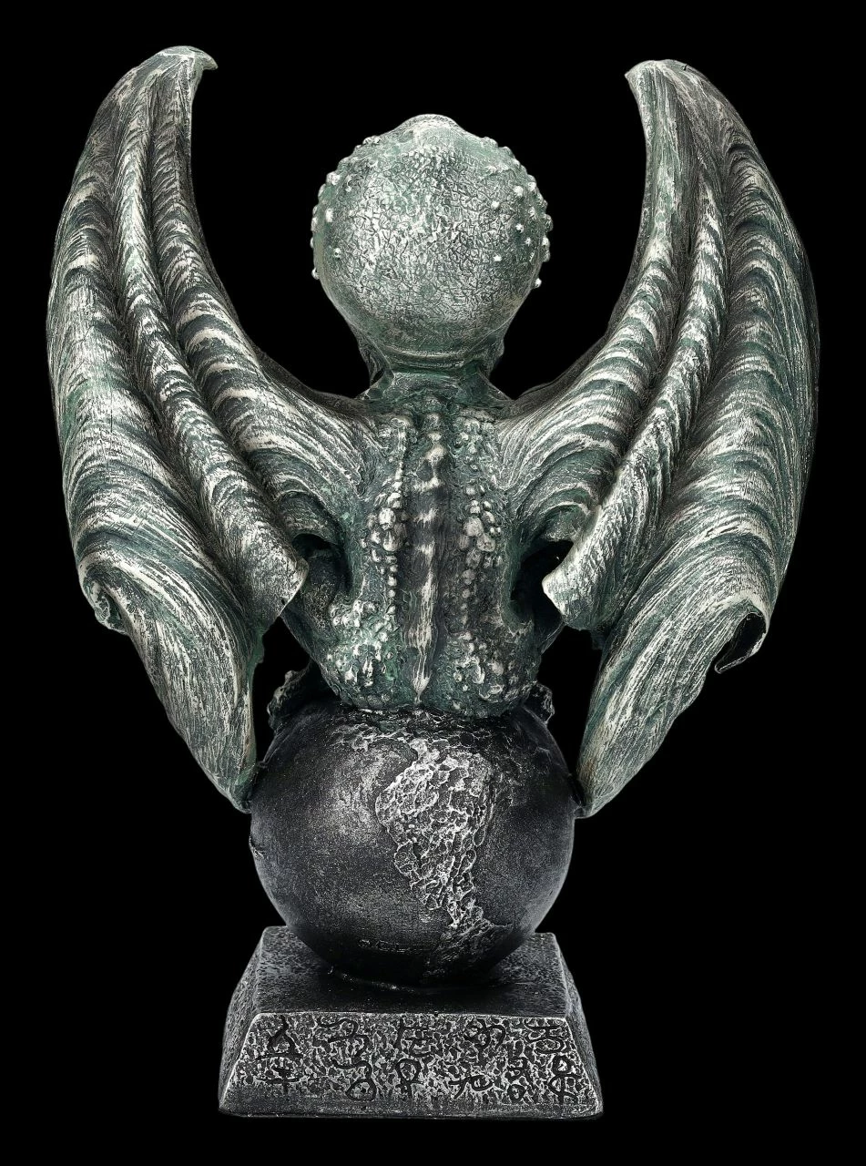 Cthulhu Figur Auf Weltkugel 6 Cthulhu Figur Auf Weltkugel – Bild 4