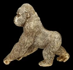 Gorilla Figur Goldfarben -FIGUREN Verkäufe 2D FS23964 Gorilla Figur goldfarben 2 1280x1280