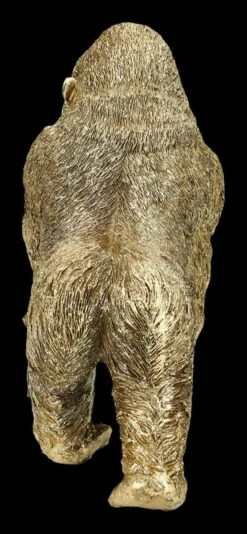 Gorilla Figur Goldfarben -FIGUREN Verkäufe 2D FS23964 Gorilla Figur goldfarben 3 1280x1280