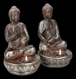 Buddha Teelichthalter 2er Set - Meditation 11 Buddha Teelichthalter 2er Set - Meditation -FIGUREN Verkäufe 2D FS23993 Buddha Teelichthalter 2er Set Meditation 8 1280x1280