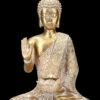 Buddha Teelichthalter - Verziert Goldfarben -FIGUREN Verkäufe 2D FS23994 Buddha Teelichthalter Verziert goldfarben 7 1280x1280