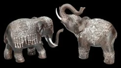 Elefanten Figuren 2er Set - Indisch Braun -FIGUREN Verkäufe 2D FS23999 Elefanten Figuren 2er Set Indisch braun 3 1280x1280