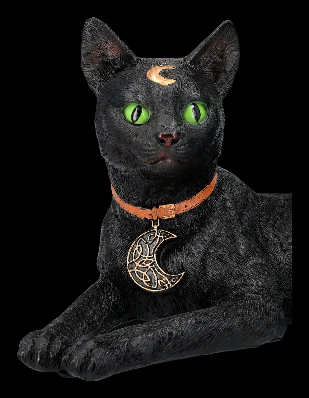 Mystische Katzen Figur Mit Mond Symbolen 9 Mystische Katzen Figur Mit Mond Symbolen – Bild 7