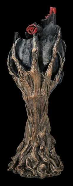 Greenman Figur Umschlingt Schwarzes Herz -FIGUREN Verkäufe 2D FS24014 Greenman Figur umschlinkt schwarzes Herz 6 1280x1280