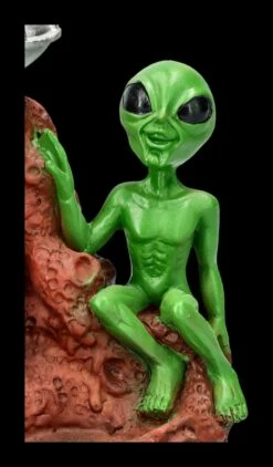 Backflow Räucherhalter - Alien Mit Ufo -FIGUREN Verkäufe 2D FS24023 Backflow Raucherhalter Alien mit Ufo 8 1280x1280