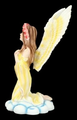 Engel Figur In Gelbem Kleid Betend -FIGUREN Verkäufe 2D FS24055 Engel Figur in gelbem Kleid betend 2 1280x1280