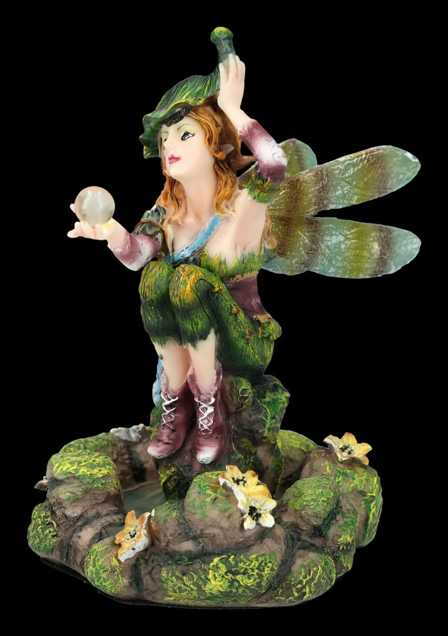 Elfen Figur Mit Libellen-Flügeln 5 Elfen Figur Mit Libellen-Flügeln – Bild 3