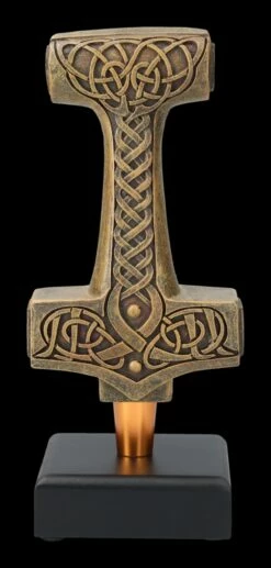 Bierhahngriff - Thors Hammer Bronzefarben 9 Bierhahngriff - Thors Hammer Bronzefarben -FIGUREN Verkäufe 2D FS24219 Bierhahngriff Thors Hammer bronzefarben 1 1280x1280