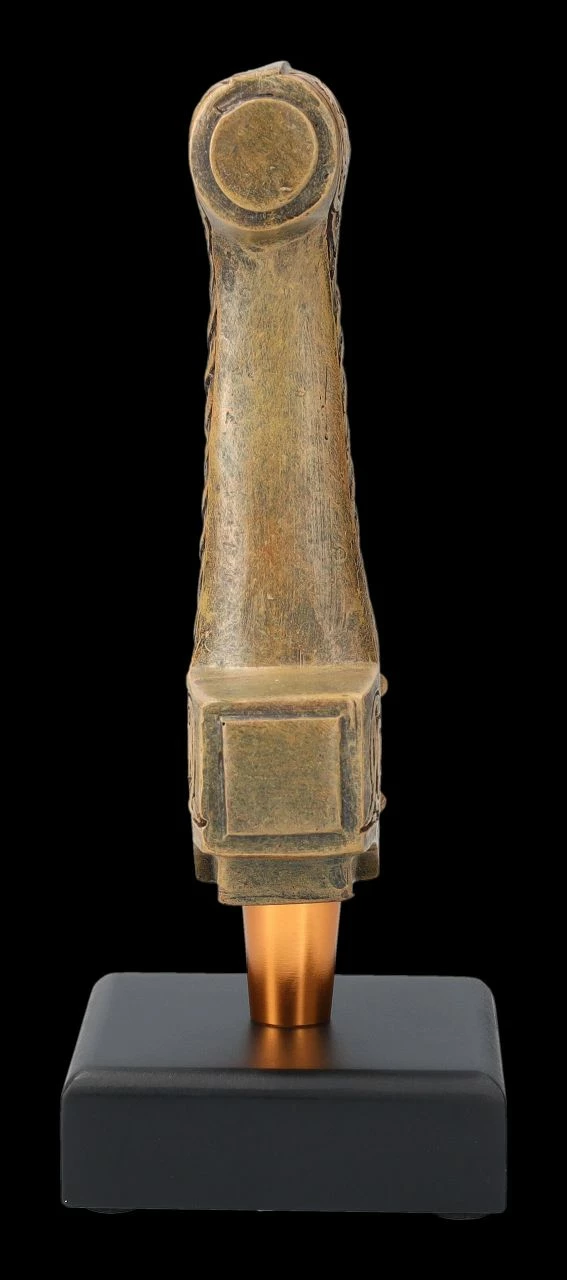 Bierhahngriff - Thors Hammer Bronzefarben 7 Bierhahngriff - Thors Hammer Bronzefarben – Bild 5