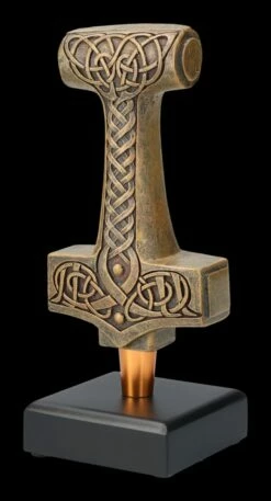 Bierhahngriff - Thors Hammer Bronzefarben 13 Bierhahngriff - Thors Hammer Bronzefarben -FIGUREN Verkäufe 2D FS24219 Bierhahngriff Thors Hammer bronzefarben 6 1280x1280