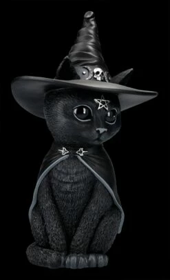 NEMESIS NOW Okkulte Katzenfigur Mit Hexenhut - Purrah Groß -FIGUREN Verkäufe 2D FS24224 Okkulte Katzenfigur mit Hexenhut Purrah gross 6 1280x1280