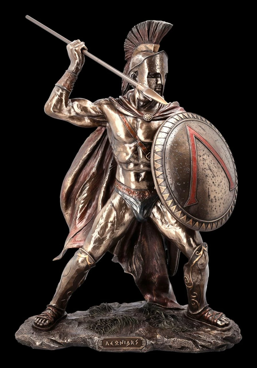 Leonidas I. Figur Groß Kämpfend - König Von Sparta 3 Leonidas I. Figur Groß Kämpfend - König Von Sparta
