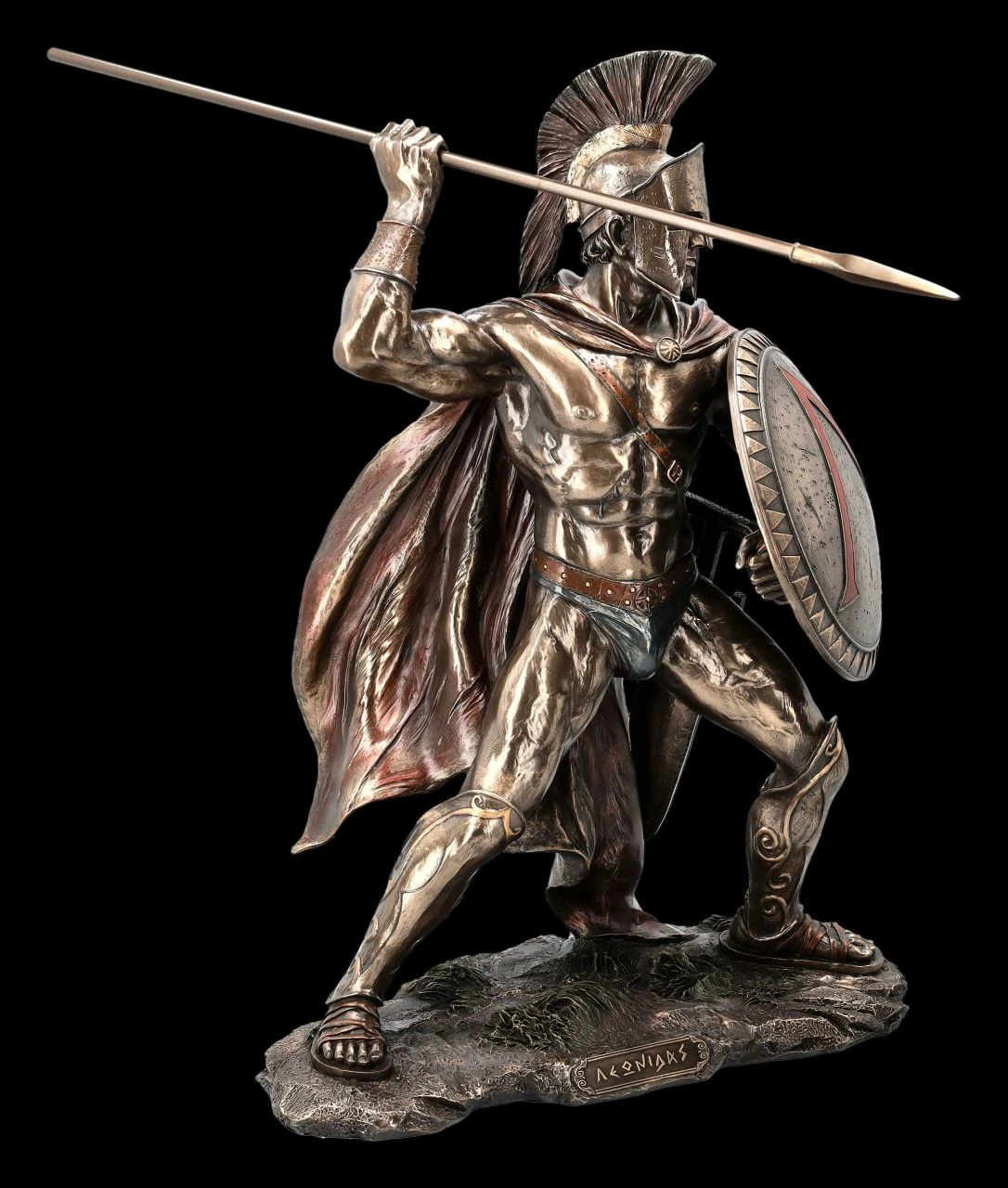 Leonidas I. Figur Groß Kämpfend - König Von Sparta 4 Leonidas I. Figur Groß Kämpfend - König Von Sparta – Bild 2