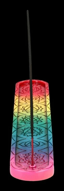 Räucherhalter - Chakra Regenbogenfarben -FIGUREN Verkäufe 2D FS24266 R ucherhalter Chakra regenbogenfarben 4 1280x1280