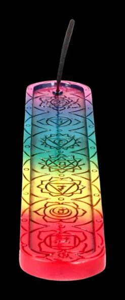 Räucherhalter - Chakra Regenbogenfarben -FIGUREN Verkäufe 2D FS24266 Raucherhalter Chakra regenbogenfarben 2 1280x1280