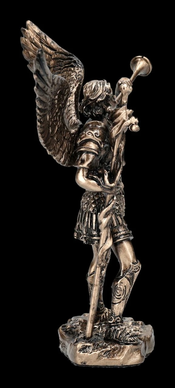 Erzengel Figur - Gabriel Bronziert Klein 7 Erzengel Figur - Gabriel Bronziert Klein – Bild 5