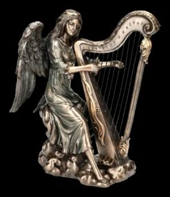 Engel Figur Spielt Harfe