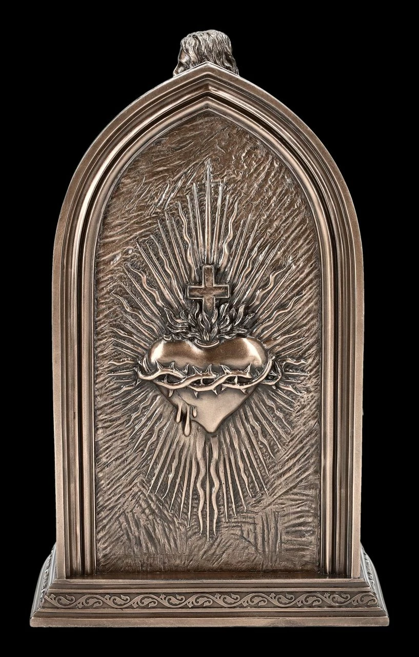 Buchstütze Jesus Figur - Heiligstes Herz Jesu 7 Buchstütze Jesus Figur - Heiligstes Herz Jesu – Bild 5