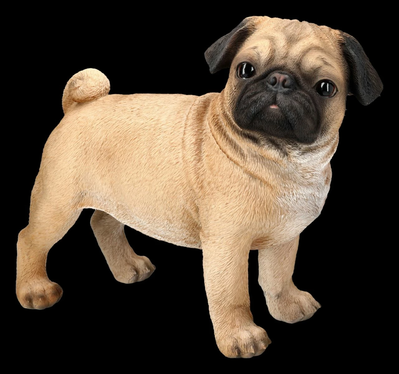 Mops Figur Stehend 3 Mops Figur Stehend