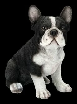 Französischer Bulldogge Welpen Figur