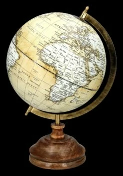 Globus Klassisch Mit Holzsockel