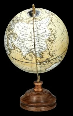 Globus Klassisch Mit Holzsockel -FIGUREN Verkäufe 2D FS24346 Globus klassisch aus Holz 3 1280x1280
