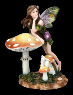 Elfen Figur Dora Mit Hase Lehnt An Pilz 11 Elfen Figur Dora Mit Hase Lehnt An Pilz -FIGUREN Verkäufe 2D FS24359 Elfen Figur Dora mit Hase lehnt an Pilz 5 1280x1280