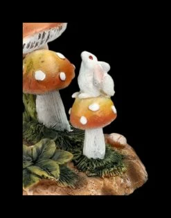 Elfen Figur Dora Mit Hase Lehnt An Pilz 17 Elfen Figur Dora Mit Hase Lehnt An Pilz -FIGUREN Verkäufe 2D FS24359 Elfen Figur Dora mit Hase lehnt an Pilz 7 1280x1280