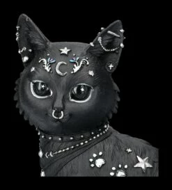 Katzenfigur Mit Tattoos - Nine Lives -FIGUREN Verkäufe 2D FS24374 Katzenfigur mit Tattoos Nine Lives 10 1280x1280