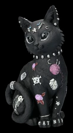 Katzenfigur Mit Tattoos - Bad To The Bone -FIGUREN Verkäufe 2D FS24375 Katzenfigur mit Tattoos Bad to the Bone 6 1280x1280