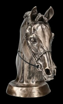 Pferdekopf Büste - Vielseitigkeitsreiter -FIGUREN Verkäufe 2D FS24392 Pferdekopf Buste Vielseitigkeitsreiter 4 1280x1280