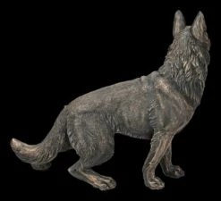 Hunde Figur - Deutscher Schäferhund Bronziert -FIGUREN Verkäufe 2D FS24395 Hunde Figur Deutscher Schaferhund bronziert 4 1280x1280