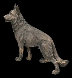 Hunde Figur - Deutscher Schäferhund Bronziert -FIGUREN Verkäufe 2D FS24395 Hunde Figur Deutscher Schaferhund bronziert 7 1280x1280