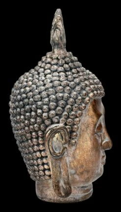 Buddha Kopf Dekofigur - Vintage Look Braun -FIGUREN Verkäufe 2D FS24401 Buddha Kopf Dekofigur Vintage Look braun 4 1280x1280