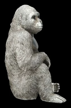 Gorilla Figur - Antik-Silber -FIGUREN Verkäufe 2D FS24409 Gorilla Figur Antik Silber 4 1280x1280