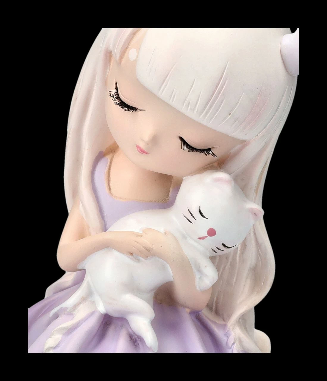 Kleine Feen Figur Mit Geweih Und Katze 9 Kleine Feen Figur Mit Geweih Und Katze – Bild 7