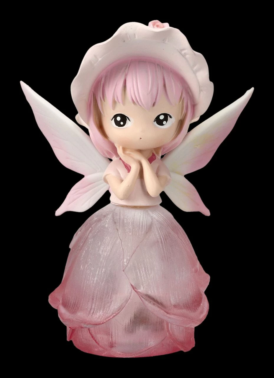 Kleine Rosafarbende Feen Figur 3 Kleine Rosafarbende Feen Figur