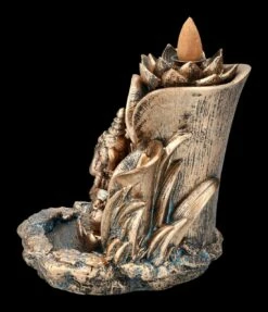 Backflow Räucherhalter - Ganesha Mit Lotus -FIGUREN Verkäufe 2D FS24424 Backflow Raucherhalter Ganesha mit Lotus 2 1280x1280